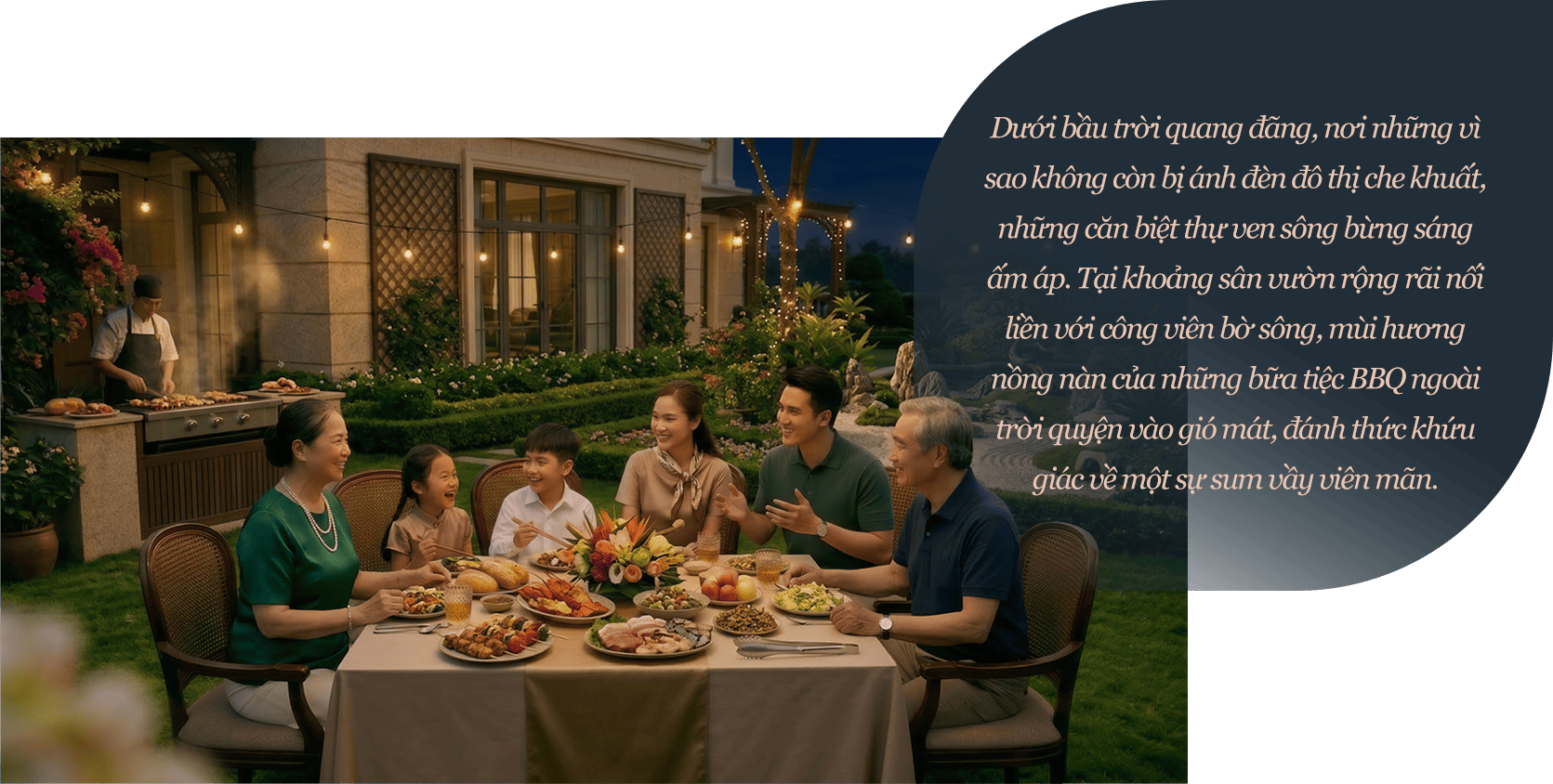 Buổi tối lung linh