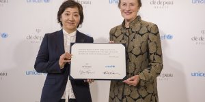 Clé de Peau Beaut hỗ trợ Chương trình Bình đẳng giới của UNICEF