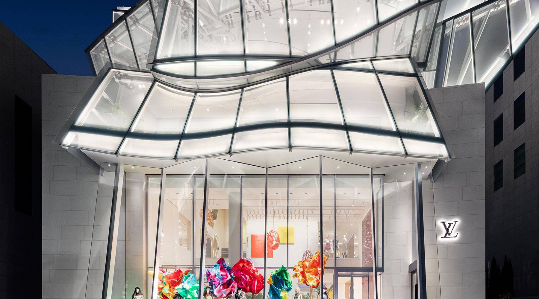 Louis Vuitton flagship store by Peter Marino New York City