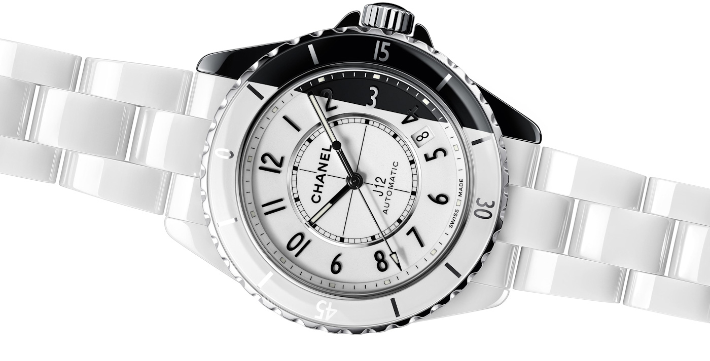 Chanel J12 Quartz Diamond White Dial Ladies Watch H6478