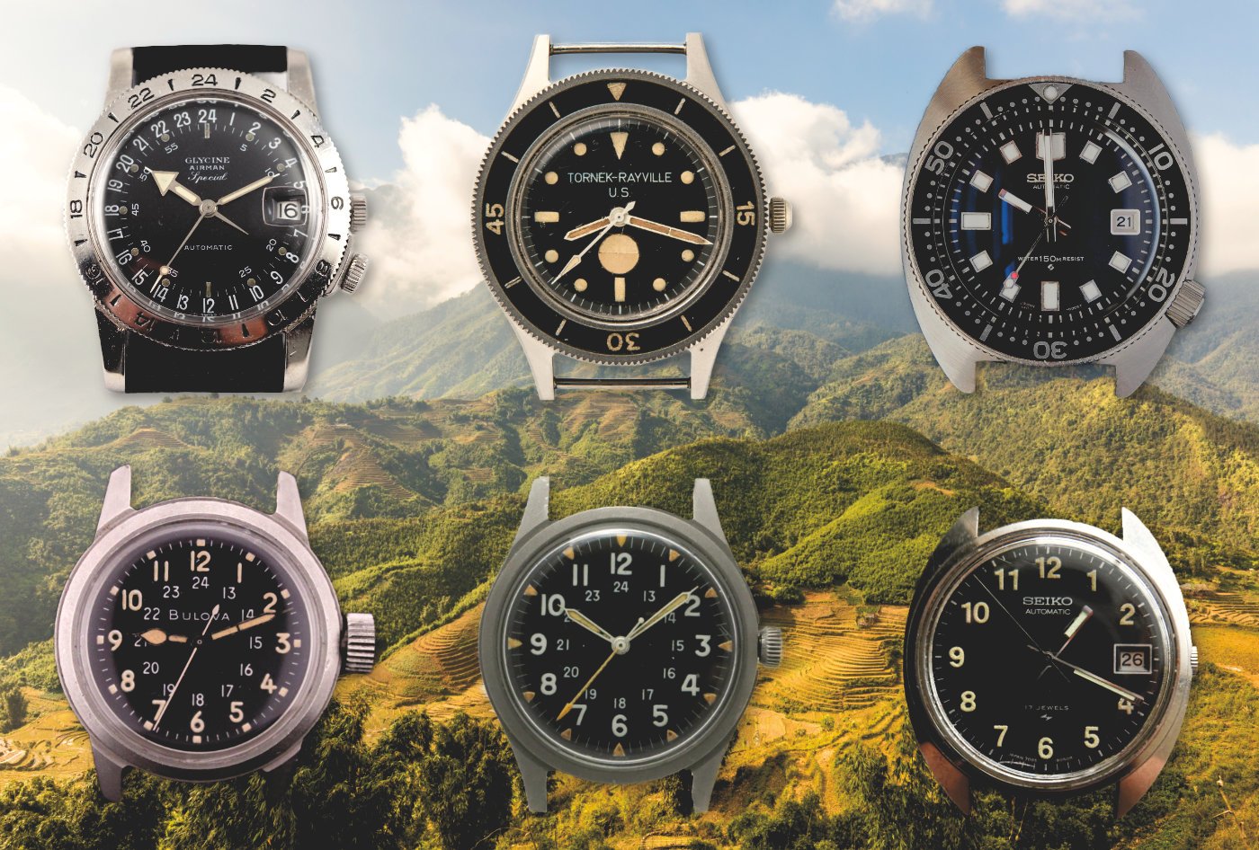 Những mẫu đồng hồ từng hiện diện trong chiến tranh Việt Nam 