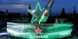 Heineken Silver phiên bản chai nhôm cao cấp nhập tiệc thời thượng tại Tòa tháp Saigon Marina IFC