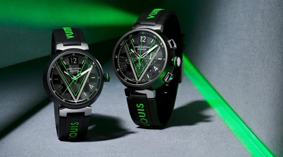 HandsOn Debut Louis Vuitton Tambour Spin Time Air Quantum Watch   aBlogtoWatch