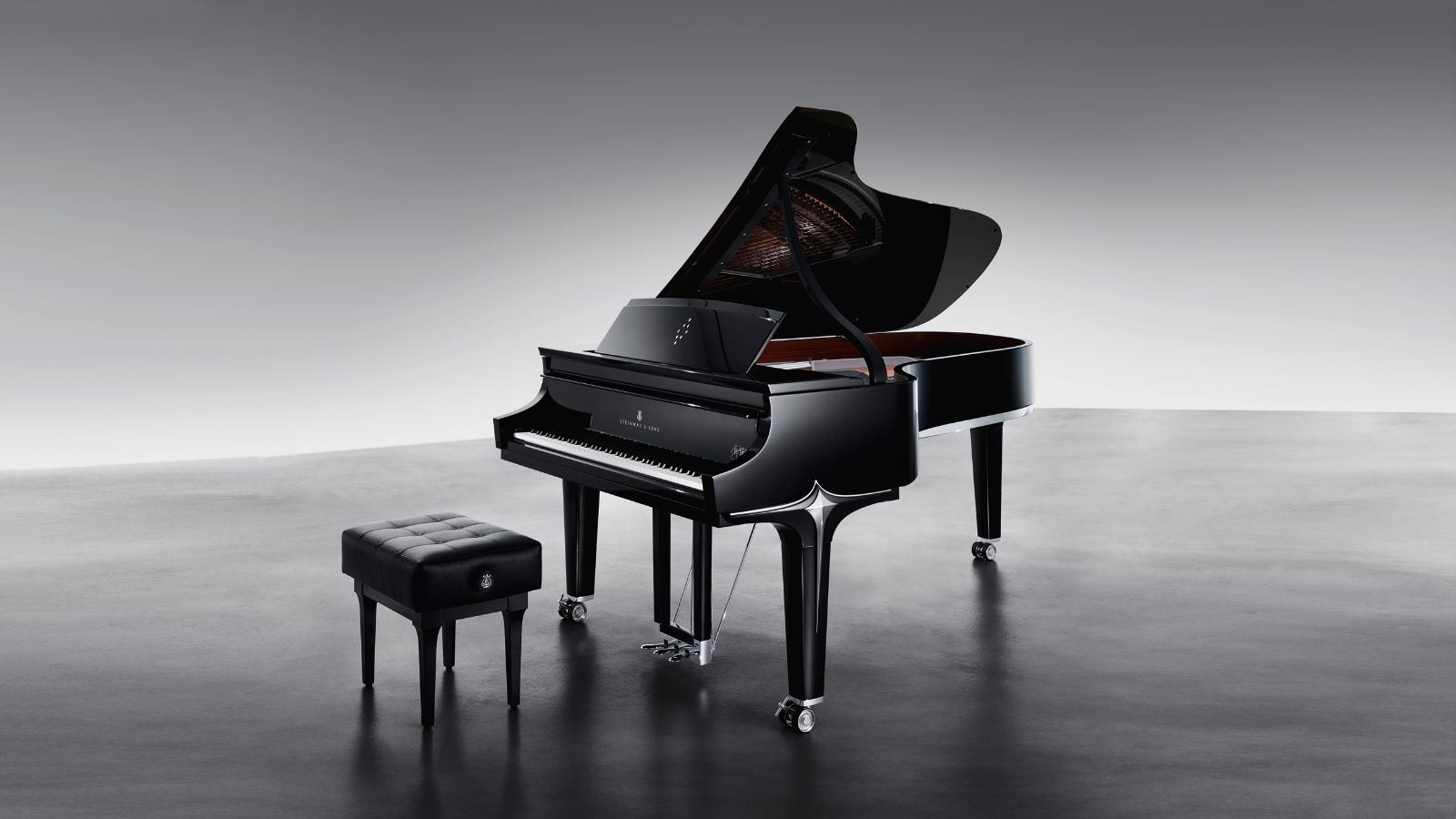 Kiệt tác piano màu đen tuyệt đẹp của Steinway, chỉ 20 chiếc piano độc ...
