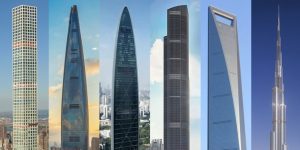Chiêm ngưỡng 25 tòa nhà cao nhất trên thế giới