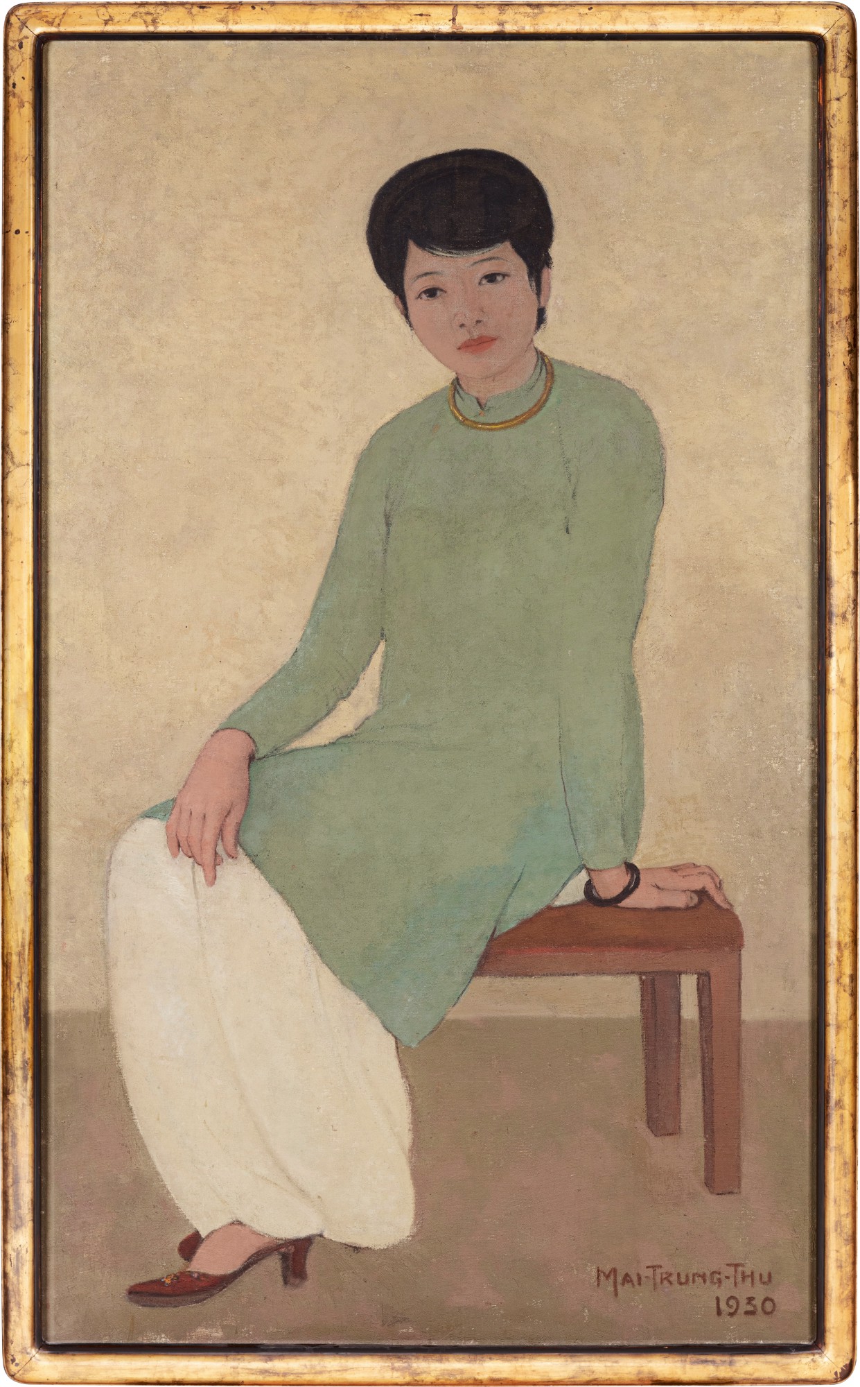 Portrait of Mademoiselle Phuong - Mai Thu - 1930