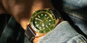 Watches & Wonders 2021: Tudor hòa cùng trào lưu đồng hồ xanh lá với Black Bay Fifty-Eight 18k