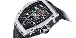 Richard Mille RM 40-01 Automatic Tourbillon McLaren Speedtail: Phô diễn nét đẹp từ thế giới cơ khí