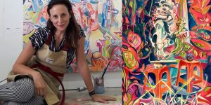 Nghệ sỹ Emi Avora: giữa tôi và màu sắc, đôi khi là “khiêu vũ”, đôi khi là “trận chiến”