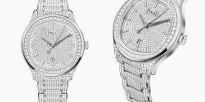 Piaget nạm 1.756 viên kim cương trên một chiếc đồng hồ