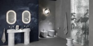 Chủ nghĩa tối giản biểu hiện trong BST thiết bị phòng tắm mới của VitrA & Tom Dixon