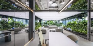 Văn phòng ngoài trời: Mang mảng xanh vào không gian làm việc