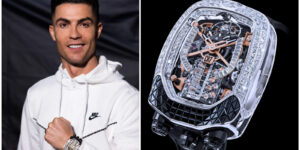 Cristiano Ronaldo sắm đồng hồ độc bản triệu đô tùy chỉnh theo siêu xe của mình
