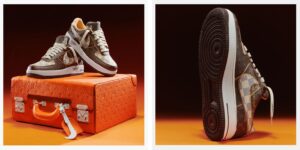 Ra mắt bộ sưu tập bán lẻ Louis Vuitton x Nike Air Force 1