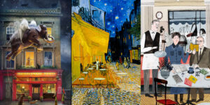 Van Gogh, Ernest Hemingway, J.K Rowling uống cà phê ở đâu?