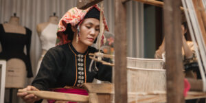 Kể câu chuyện thời đại qua chất liệu truyền thống cùng Linh Đoàn, Hanoia