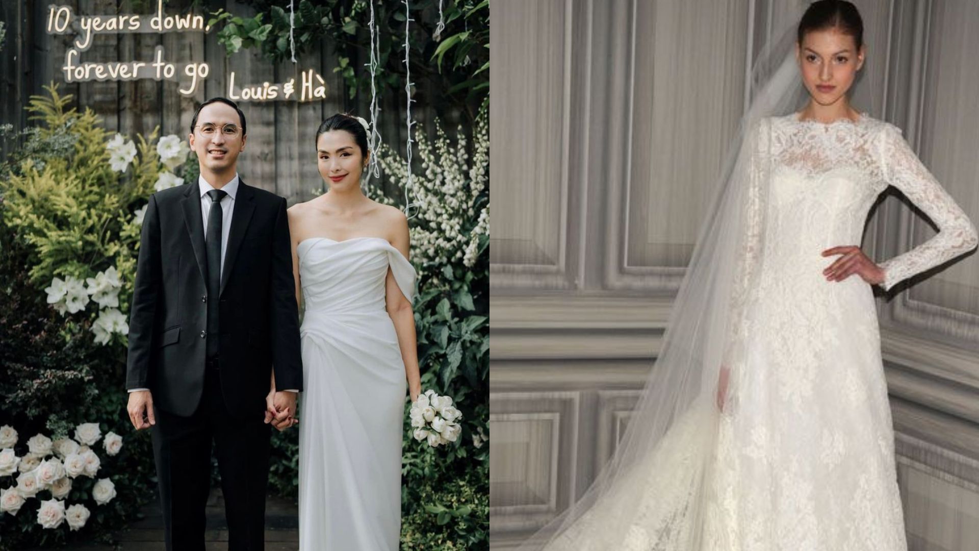 Cận cảnh 2 mẫu váy cưới hơn 800 triệu đồng của bà xã Hà Đức Chinh -  SaoExpress