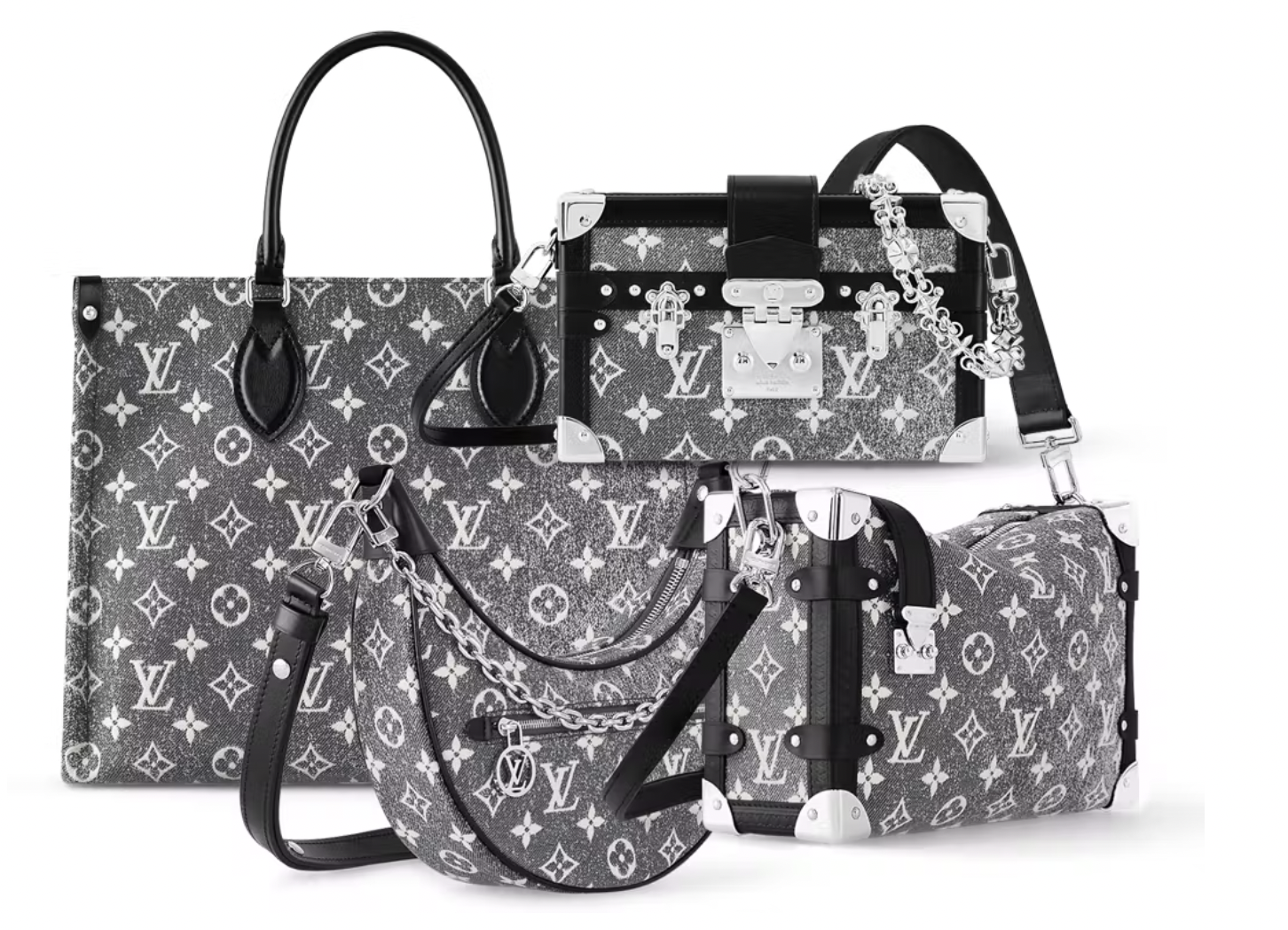 Your Fave Louis Vuitton Icons Now Come In Monogram Jacquard Denim -  BAGAHOLICBOY