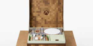 Xbox x Minecraft x Burberry: Tam kiếm trong bộ đồ chơi điện tử