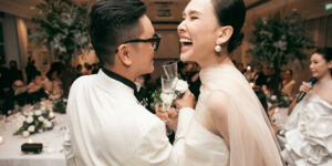Những khoảnh khắc đẹp, xúc động trong tiệc cưới của hoa hậu Dương Mỹ Linh