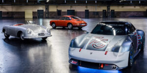 Mẫu xe concept Porsche Vision 357 chính thức ra mắt thế giới