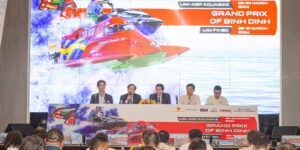 Giải “Đua thuyền máy Nhà nghề Quốc tế Grand Prix of Binh Dinh 2024” lần đầu tiên tại Việt Nam