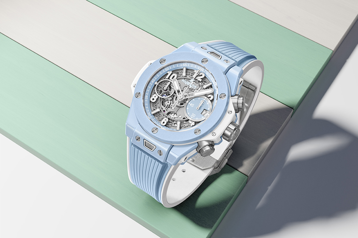 Hublot Big Bang Unico Sky Blue: Chiếc đồng hồ cho mùa hè kỳ thú