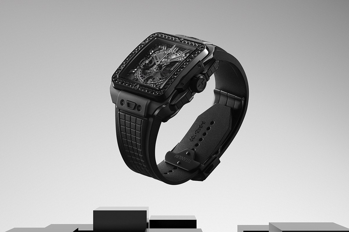 Hublot trình làng Square Bang Unico All Black Diamonds 42mm