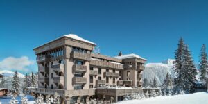 Mùa đông trên ngôi làng Courchevel 1850 sở hữu 2 sao “Michelin Key”