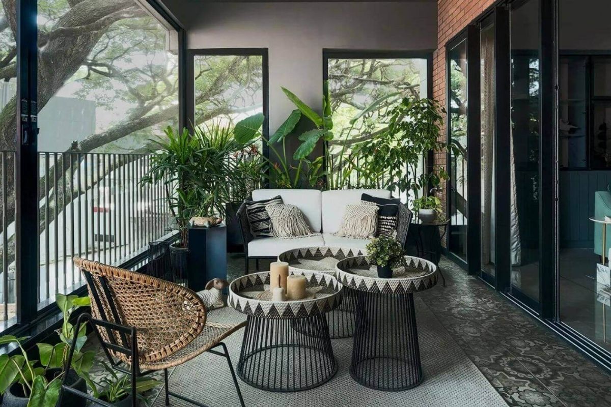 không gian sống xanh - thiên nhiên - luxuo