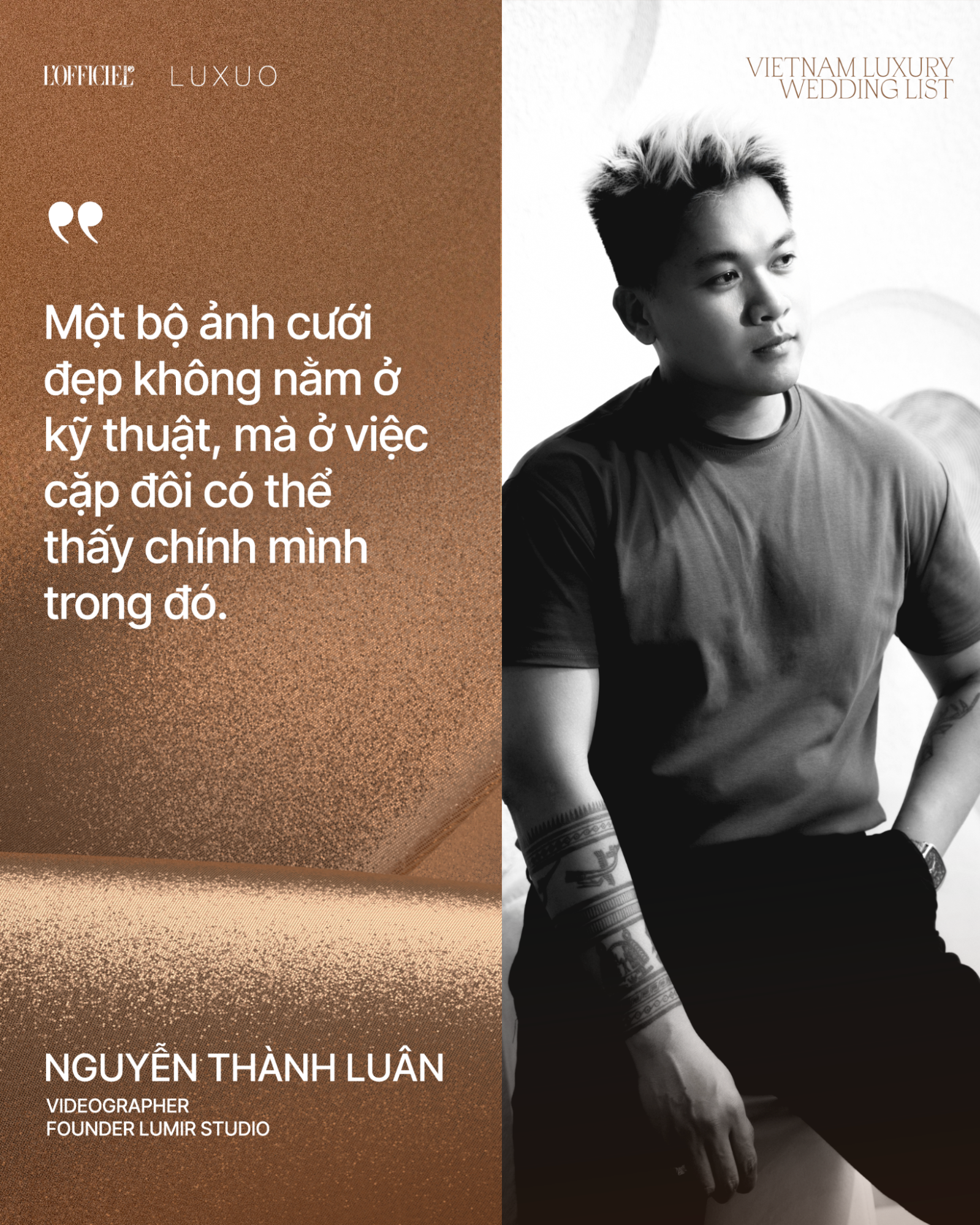 Vietnam Luxury Wedding List - Nguyễn Thành Luân - Lumir Studio - chụp ảnh cưới - luxuo 2