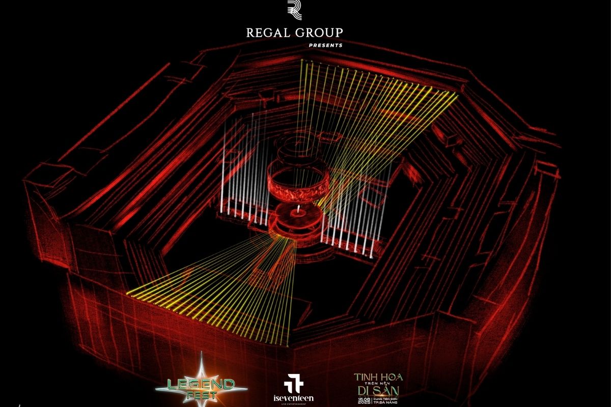 legend fest 2025 - đại hội âm nhạc - đà nẵng - sân khấu xoay đầu tiên Việt Nam - luxuo