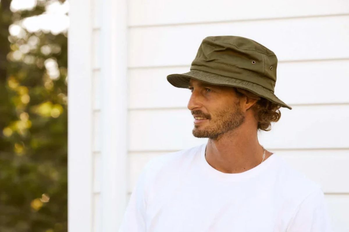 phối đồ - thời trang nghỉ dưỡng - trang phục đi biển - thời trang hè - bucket hat - luxuo