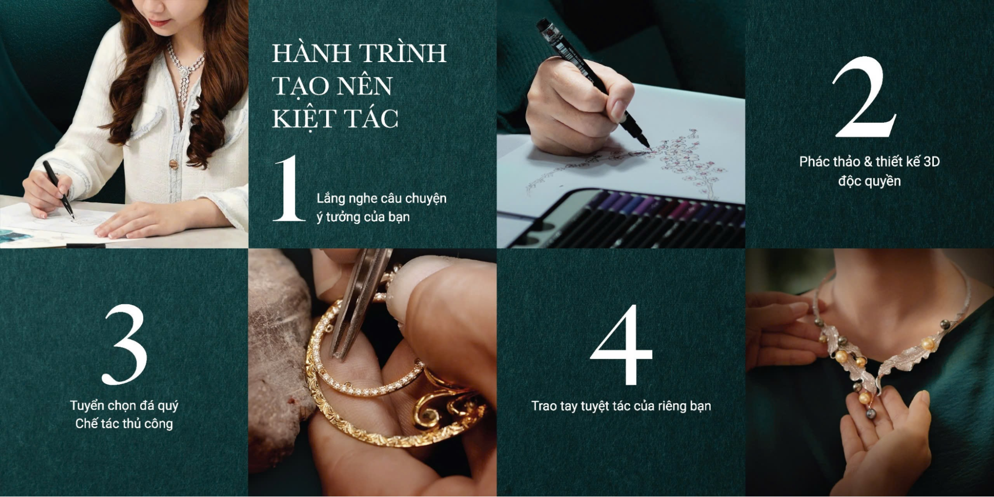 CAO Fine Jewellery - trang sức cưới - wedding symphony 2025 - wedding art gallery - wedding fashion show - luxuo 2