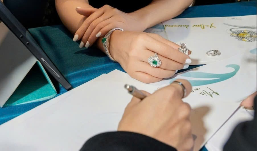 CAO Fine Jewellery - trang sức cưới - wedding symphony 2025 - wedding art gallery - wedding fashion show - luxuo 2