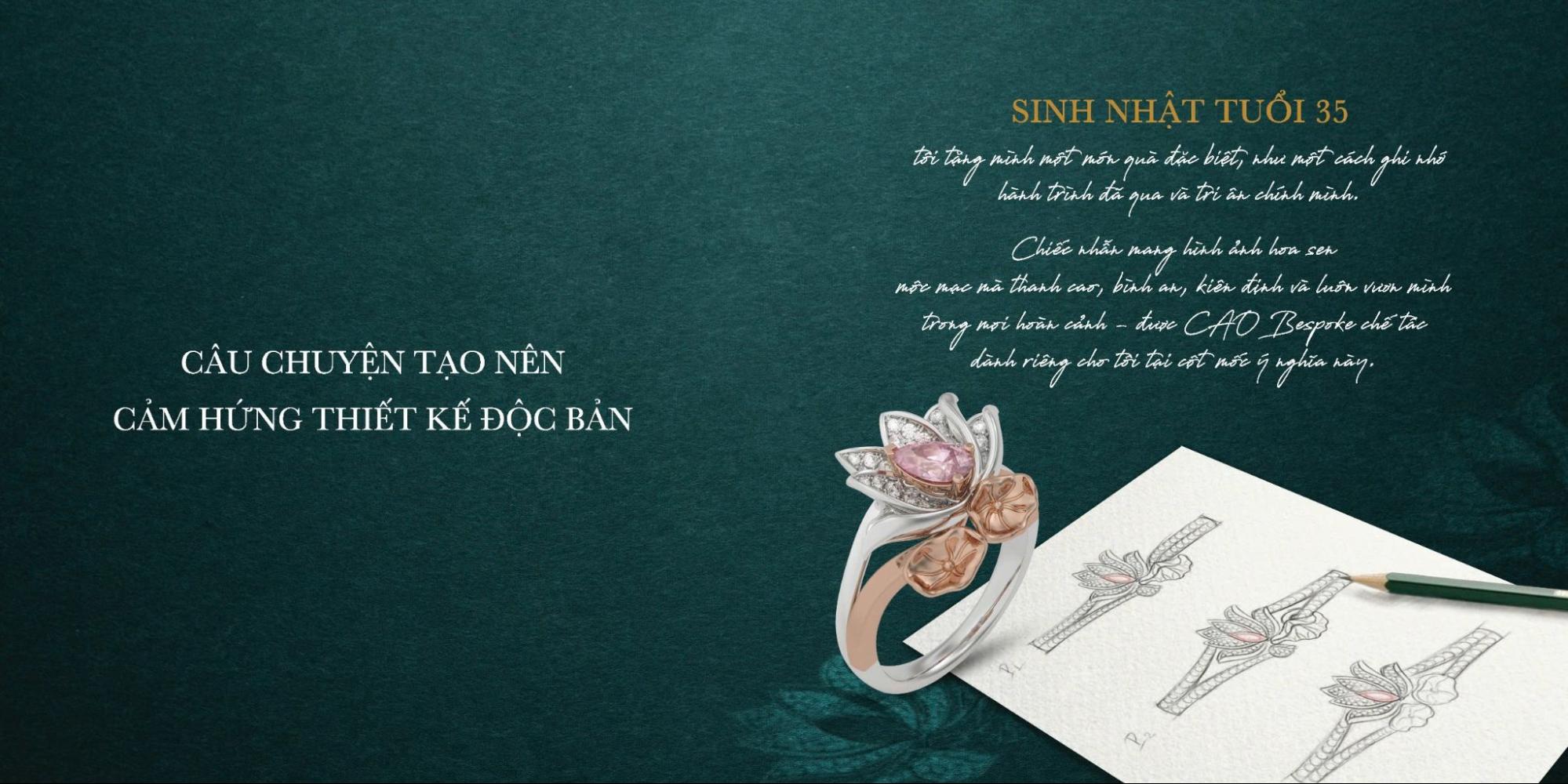 CAO Fine Jewellery - trang sức cưới - wedding symphony 2025 - wedding art gallery - wedding fashion show - luxuo 4