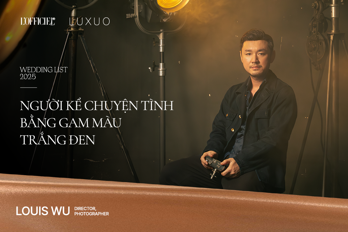 Louis Wu - photographer - director - chụp hình cưới - ảnh cưới trắng đen - luxuo fea