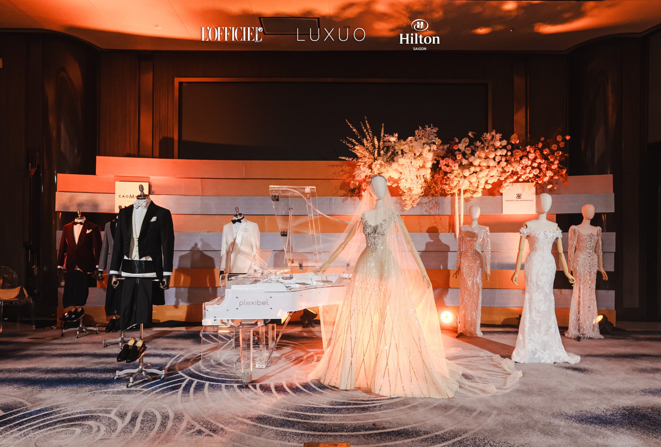 Vietnam Wedding Awards 2025 - không gian ballroom - timeless elegance - vẻ đẹp vượt thời gian - Wedding Symphony - luxuo