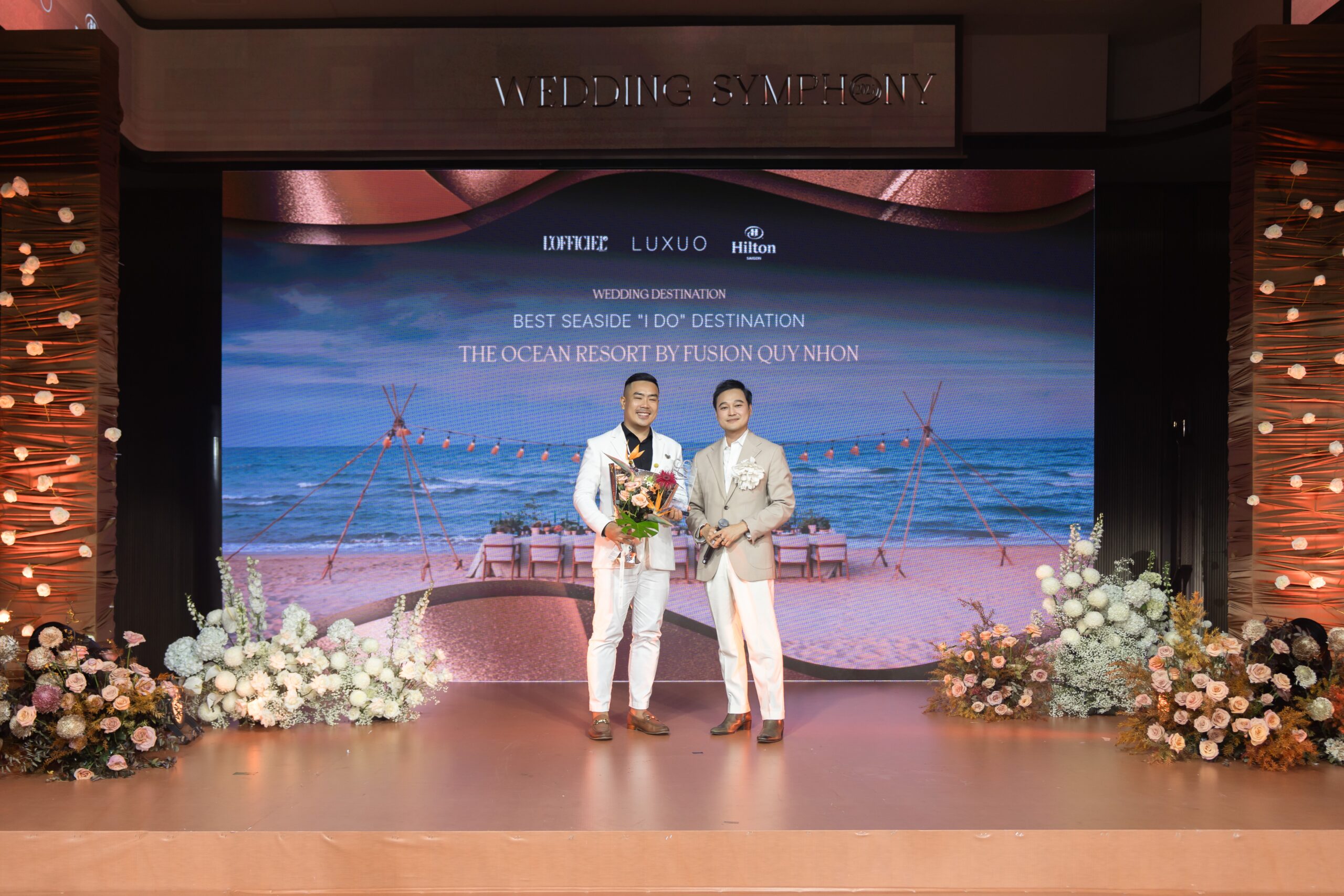 Vietnam Wedding Awards 2025 - ocean resort - timeless elegance - vẻ đẹp vượt thời gian - Wedding Symphony - luxuo