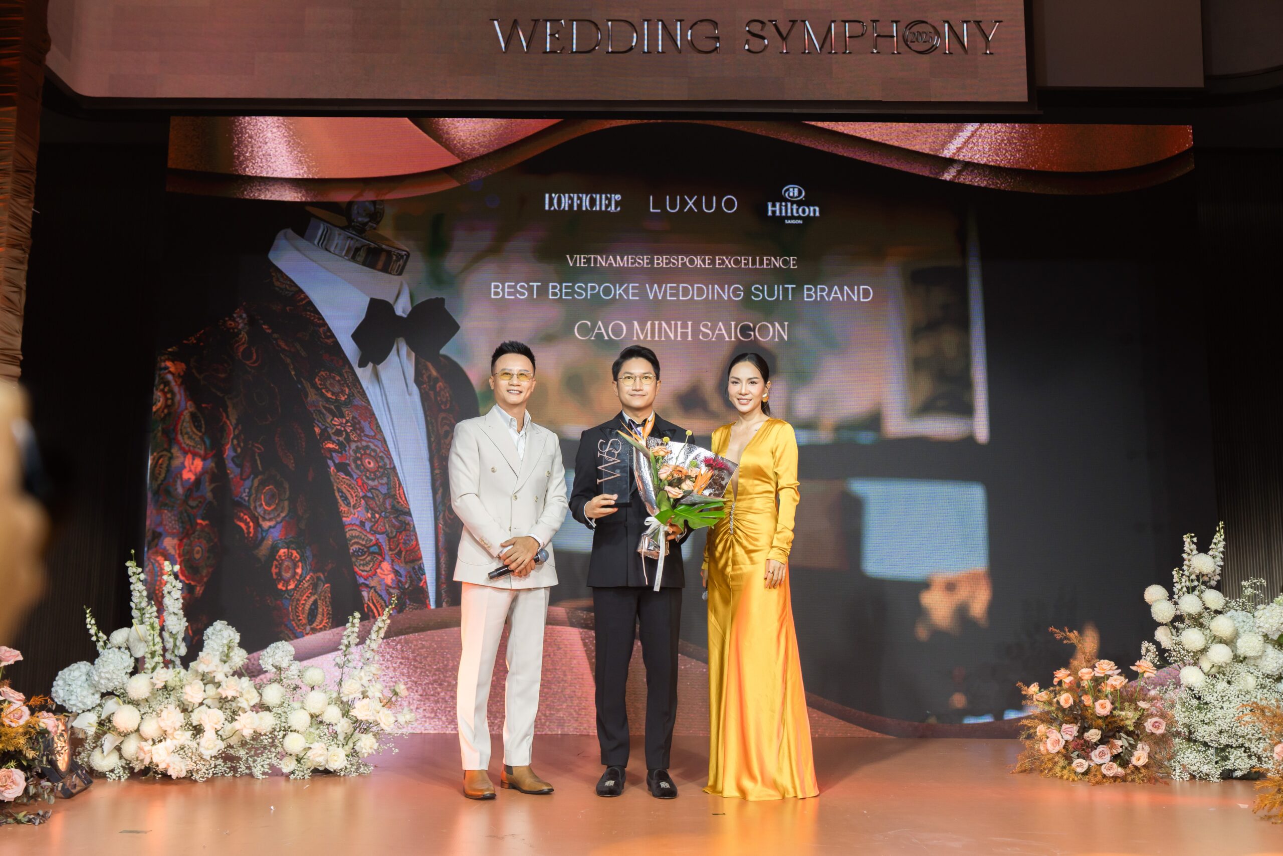 Vietnam Wedding Awards 2025 - cao minh saigon - timeless elegance - vẻ đẹp vượt thời gian - Wedding Symphony - luxuo 1