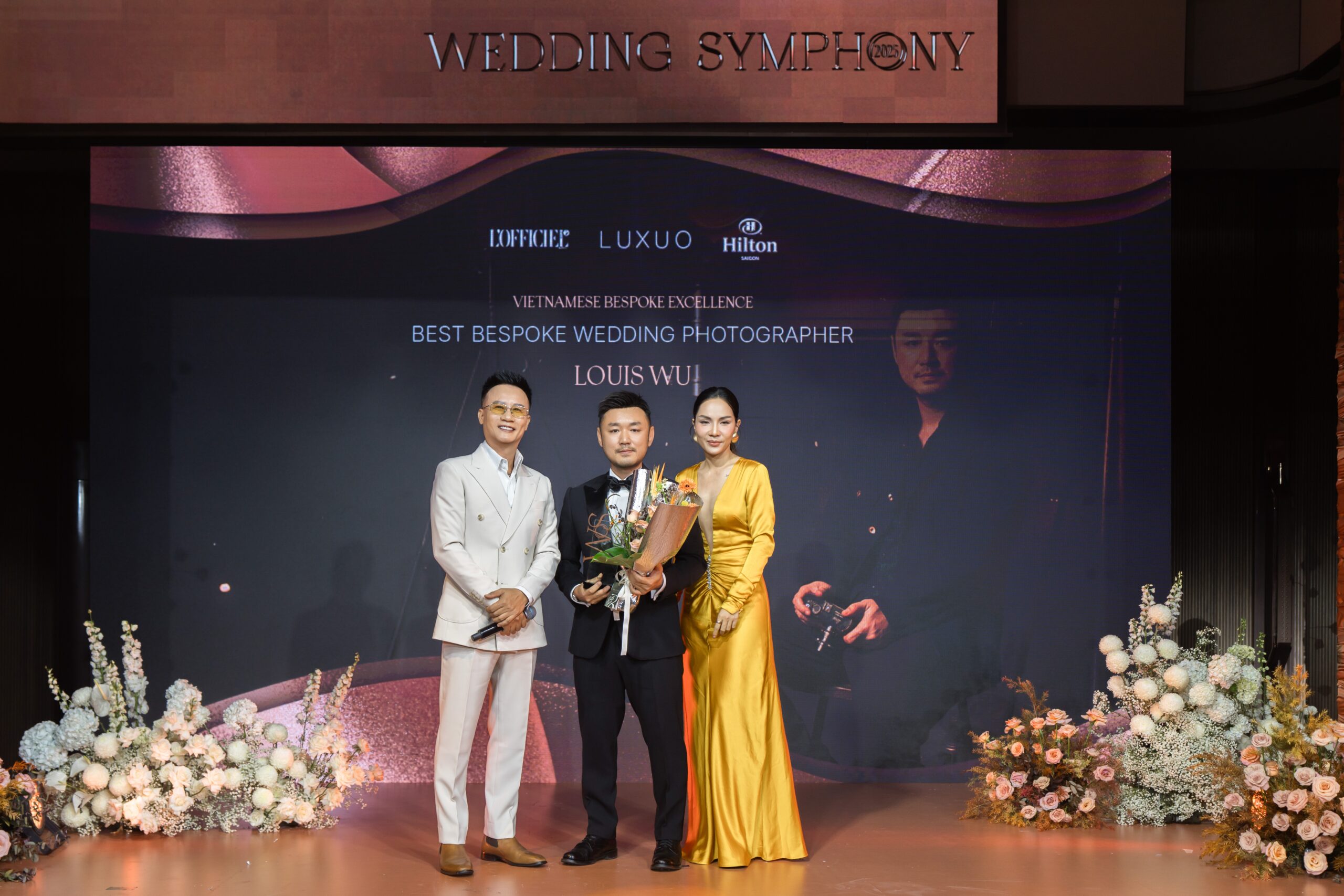 Vietnam Wedding Awards 2025 - louis wu - timeless elegance - vẻ đẹp vượt thời gian - Wedding Symphony - luxuo 1