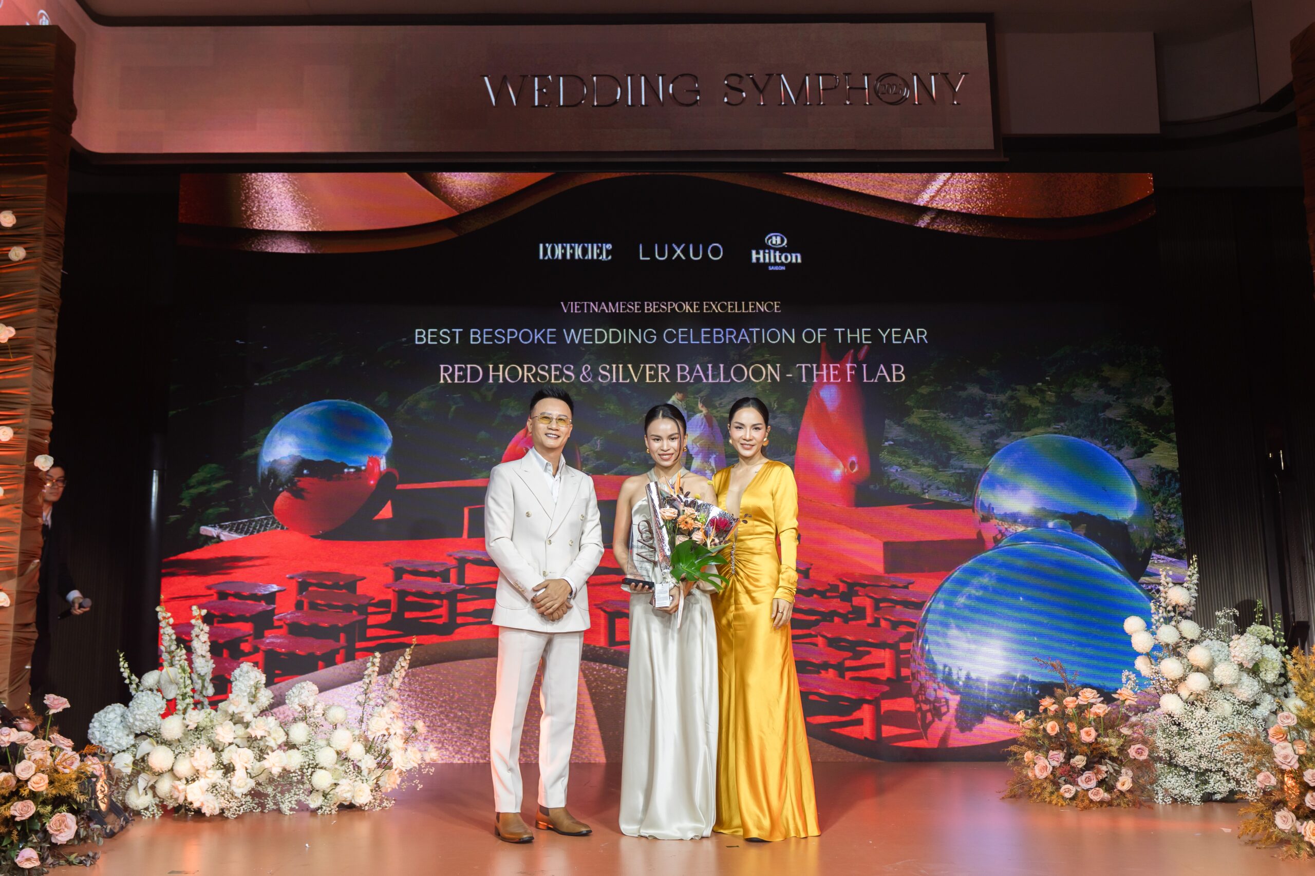 Vietnam Wedding Awards 2025 - timeless elegance - the f lab - vẻ đẹp vượt thời gian - Wedding Symphony - luxuo 1