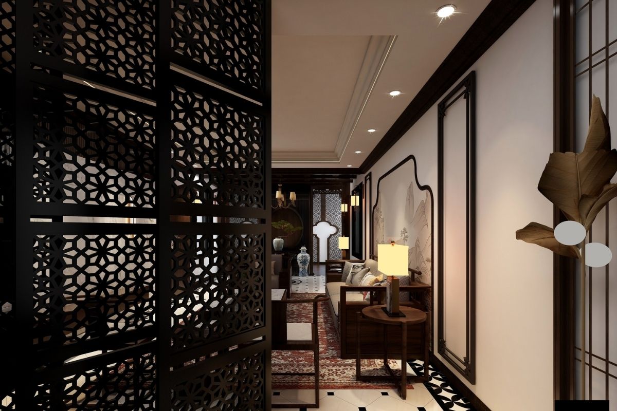 không gian sống - indochine - phong cách cổ điển - tinh thần hiện đại - mây tre nứa - sang trọng - luxuo 1