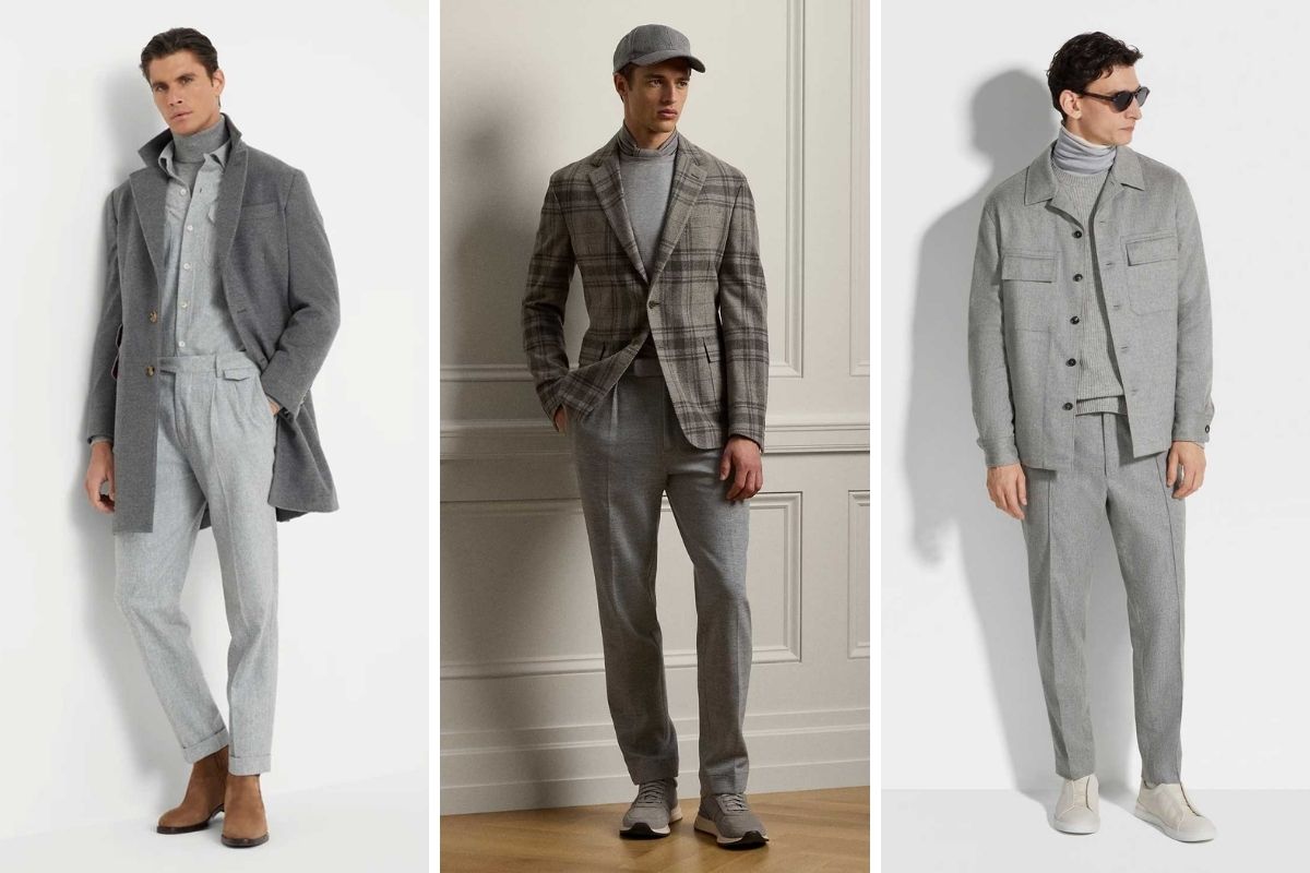 phối đồ một màu - monochrome - trang phục đơn sắc - thời trang nam - luxuo 6