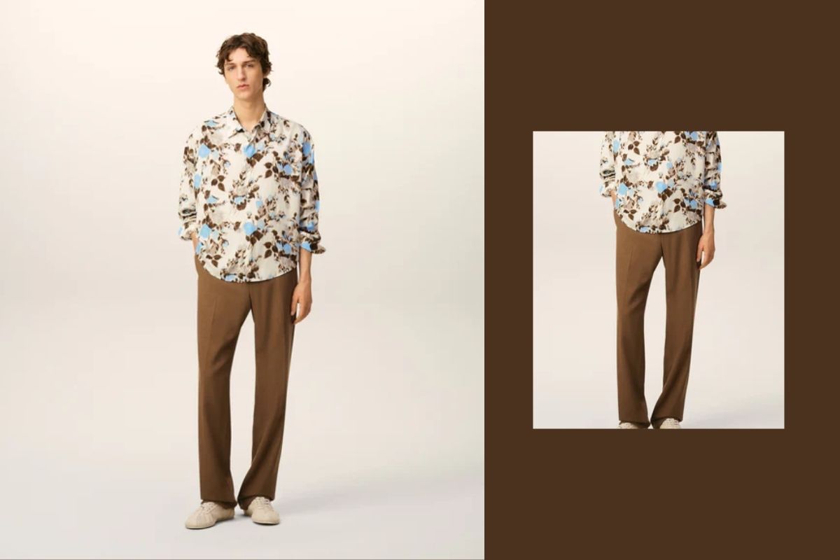 thời trang nam - 70s - cổ điển - phối đồ quần áo - ống loe 1 - luxuo