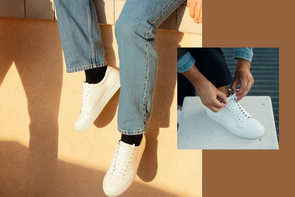 thời trang nam - phong cách thanh lịch - phối đồ - sneaker - luxuo fea