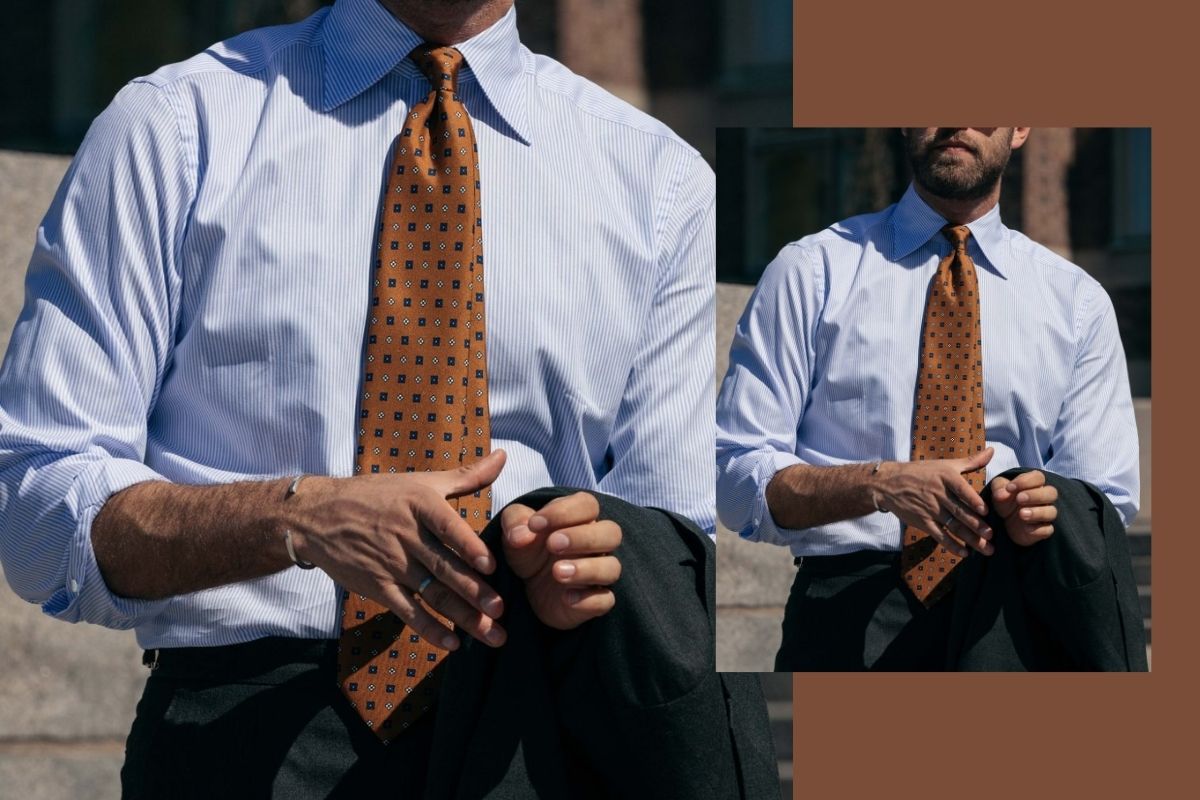 thời trang nam - phong cách thanh lịch - phối đồ - sơ mi oxford - luxuo