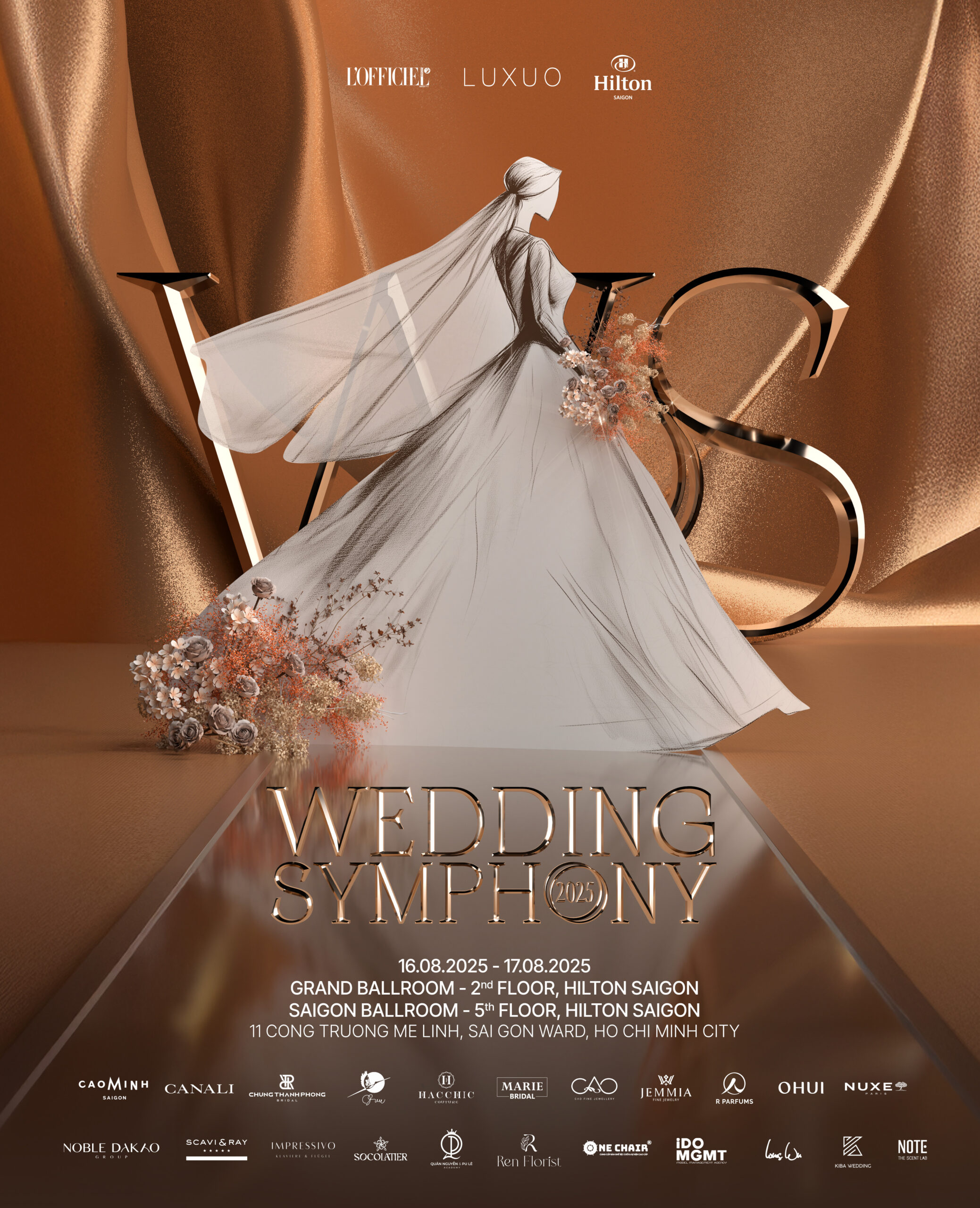 wedding symphony 2025 - tôn vinh giá trị vượt thời gian - lễ cưới bespoke - luxuo 1