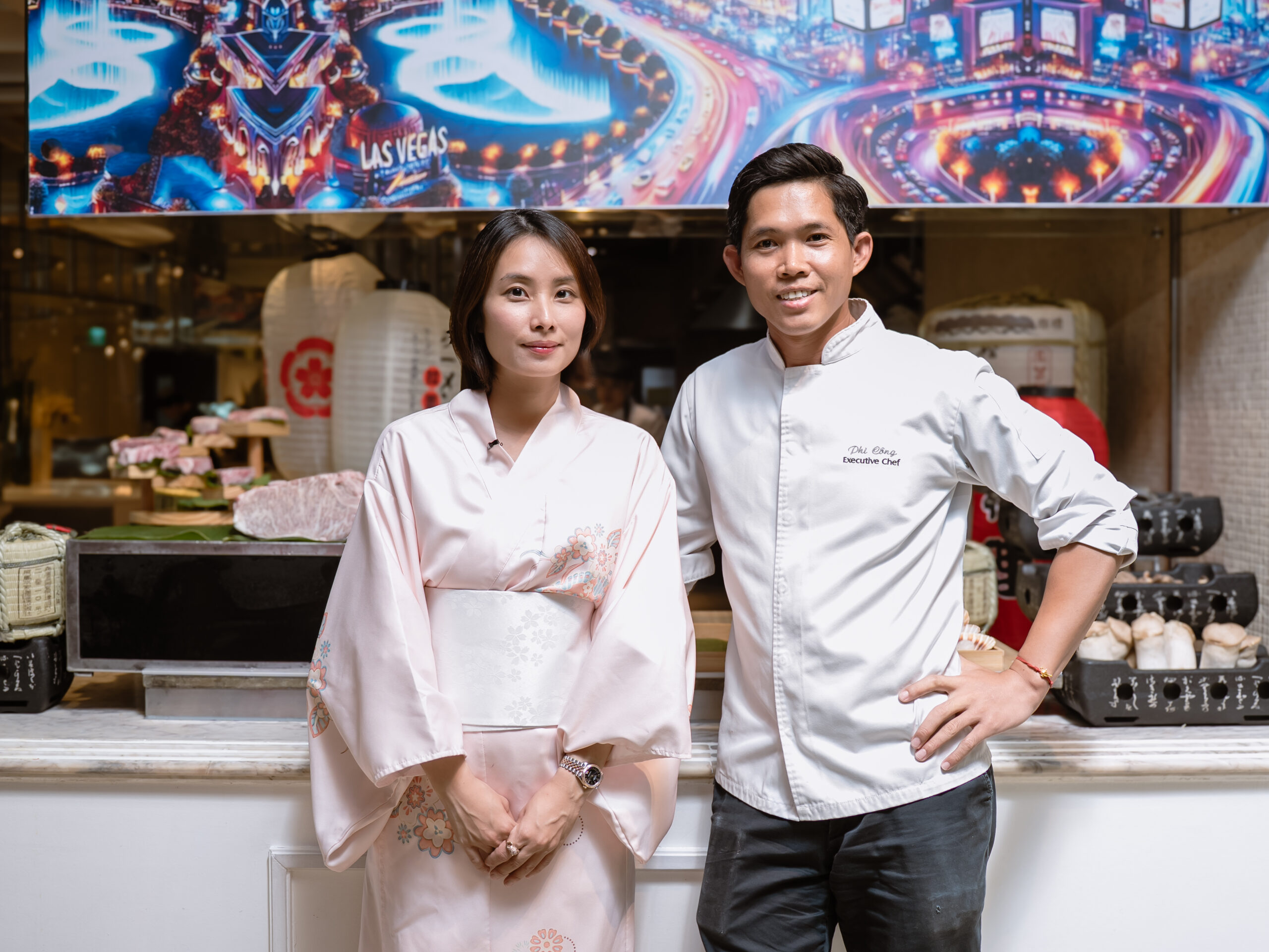 Sommelier Huyền Hà - Le Méridien Saigon - Dining Library - Sommelier Story - nghệ thuật pairing - ẩm thực Nhật Bản - rượu sake - luxuo 2