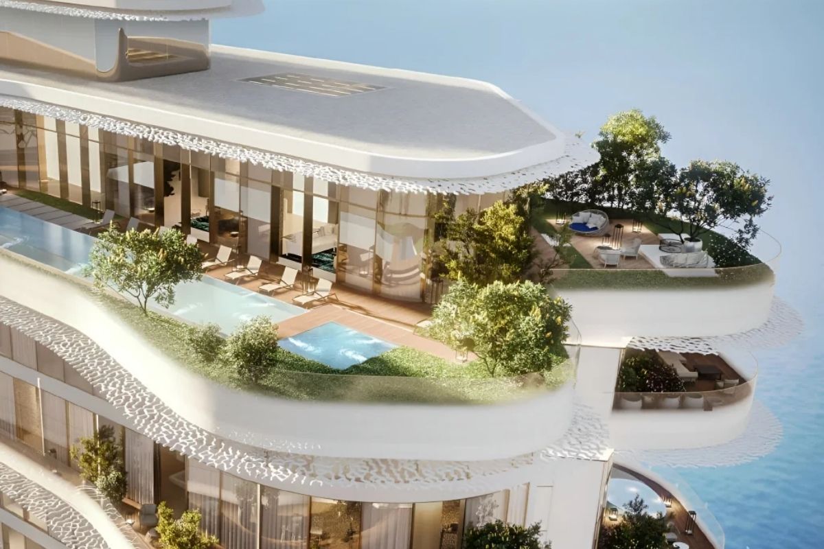bất động sản hàng hiệu - Bulgari Lighthouse Dubai - Palm Jumeirah - căn hộ siêu sang - luxuo 13